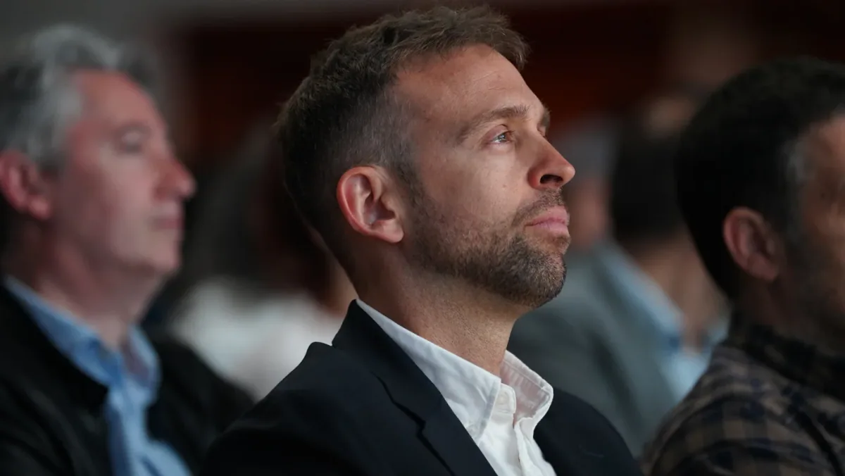 Vicent Gadea durante una sesión sobre inteligencia artificial y educación